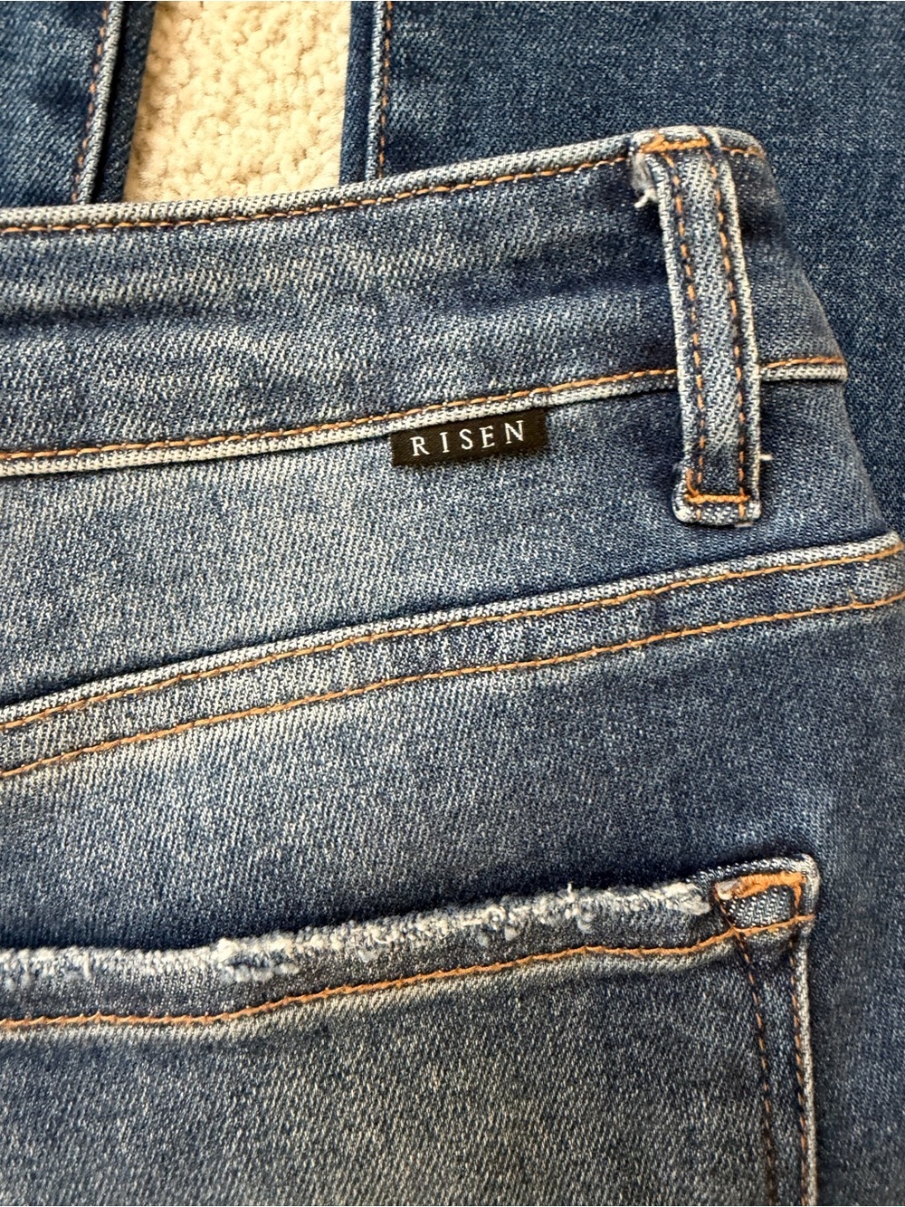 Risen Jeans- Stretch Wide Leg size 11/30 - Picture 4 of 8